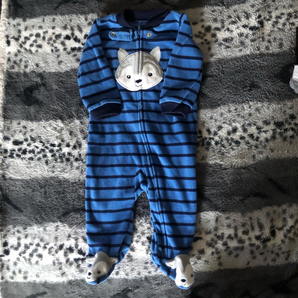 Grey Fox Baby Boy Sleep n Play